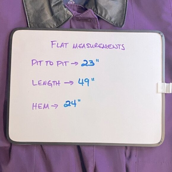 Vintage Long Purple Coat W Quilted Lining L Cottagecore Grannycore Grandmacore - Picture 3 of 14